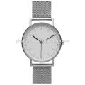 Stainless steel mesh strap japan movt quartz watches quartz for man and woman